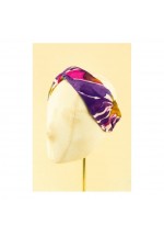 Powder Elasticated Orchid Headband - Denim SS22